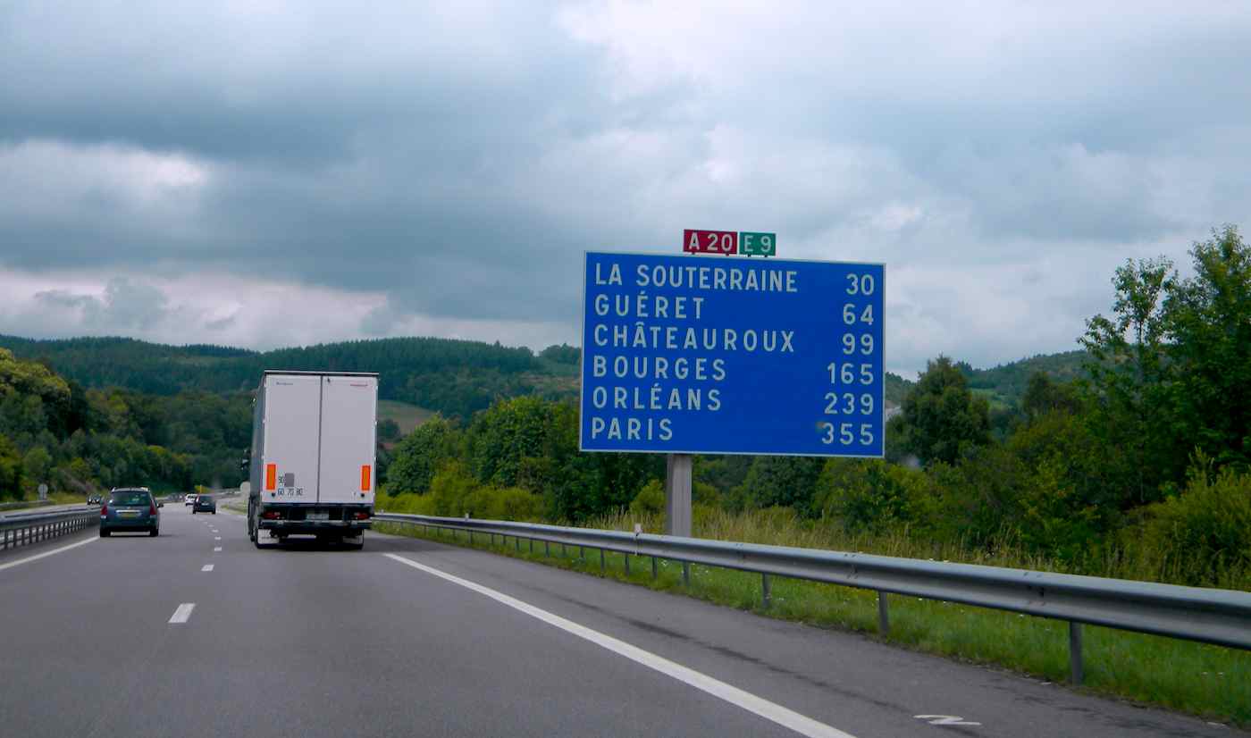 Peajes en Francia para transporte profesional
