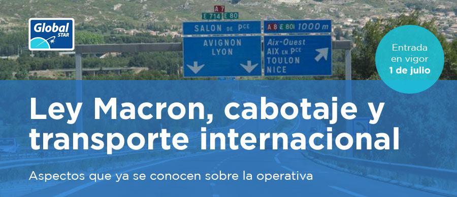 Ley Macron aplicada al transporte internacional