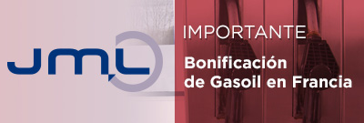 Bonificación de Gasoil en Francia: publicadas las tasas de reembolso