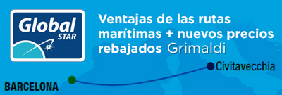 Ventajas de las rutas marítimas y nuevos precios rebajados de Grimaldi