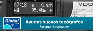 Ayudas para instalar los nuevos tacógrafos inteligentes de segunda generación